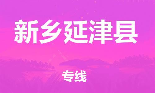 邯鄲到新鄉(xiāng)延津縣物流公司-物流專線送貨上門-價格透明公道